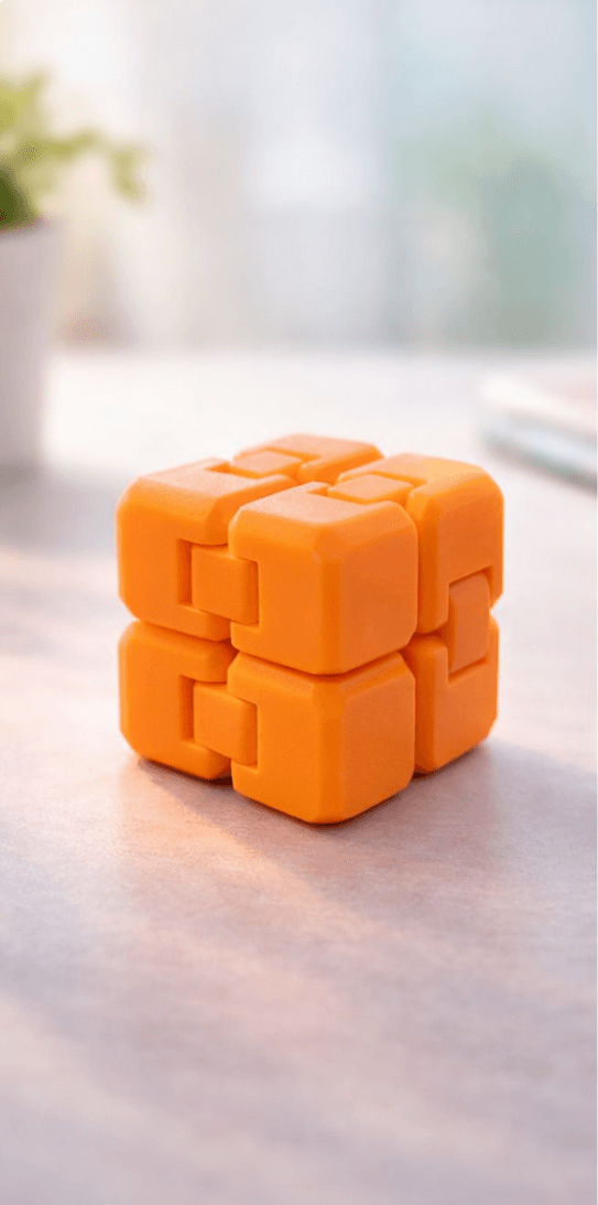 Focus Cube in Orange