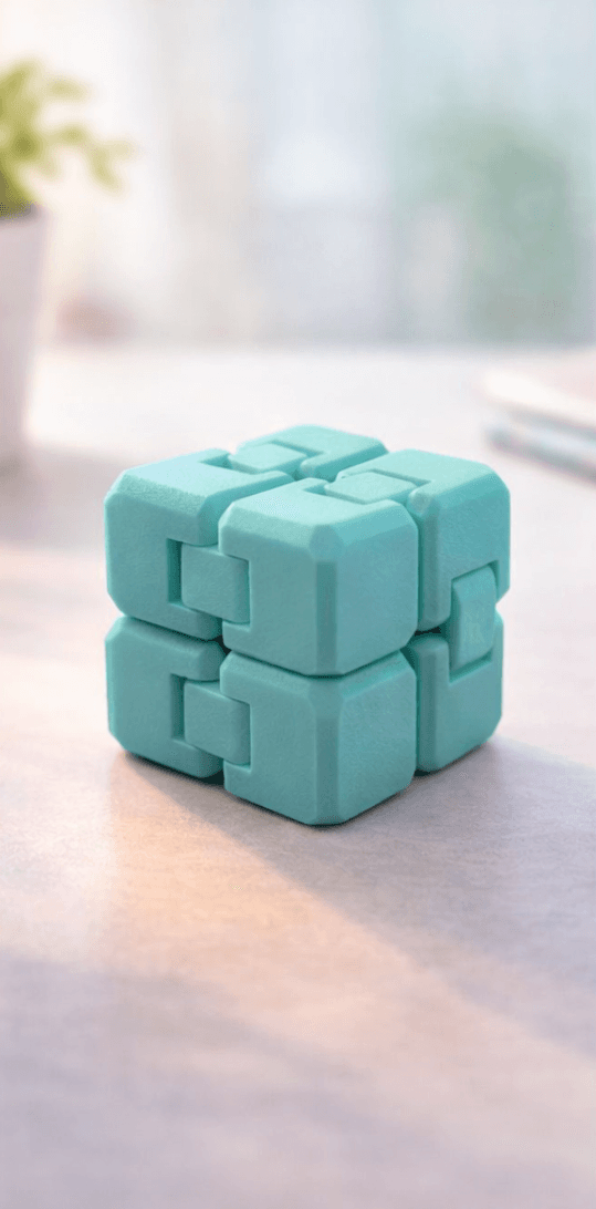 Focus Cube in Teal