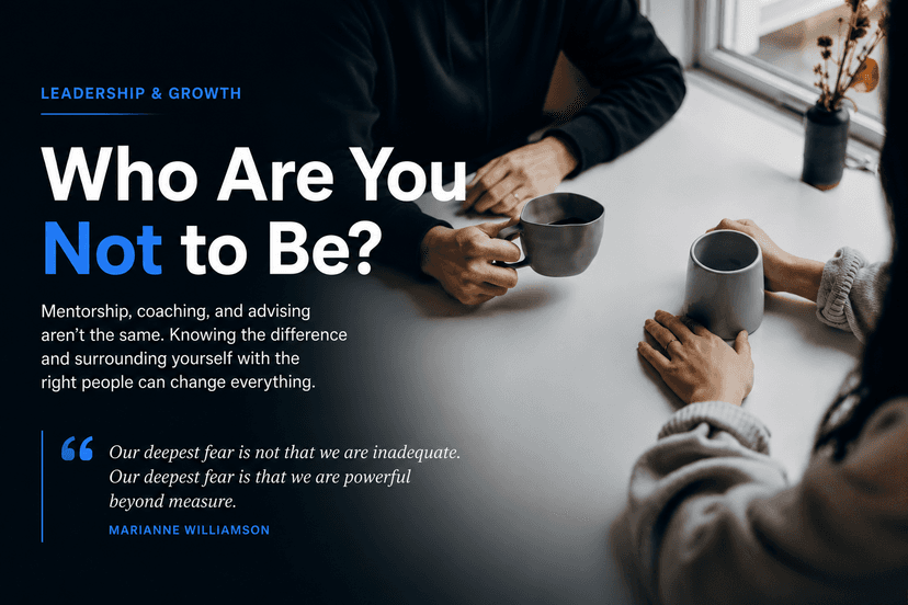 Who Are You Not to Be article